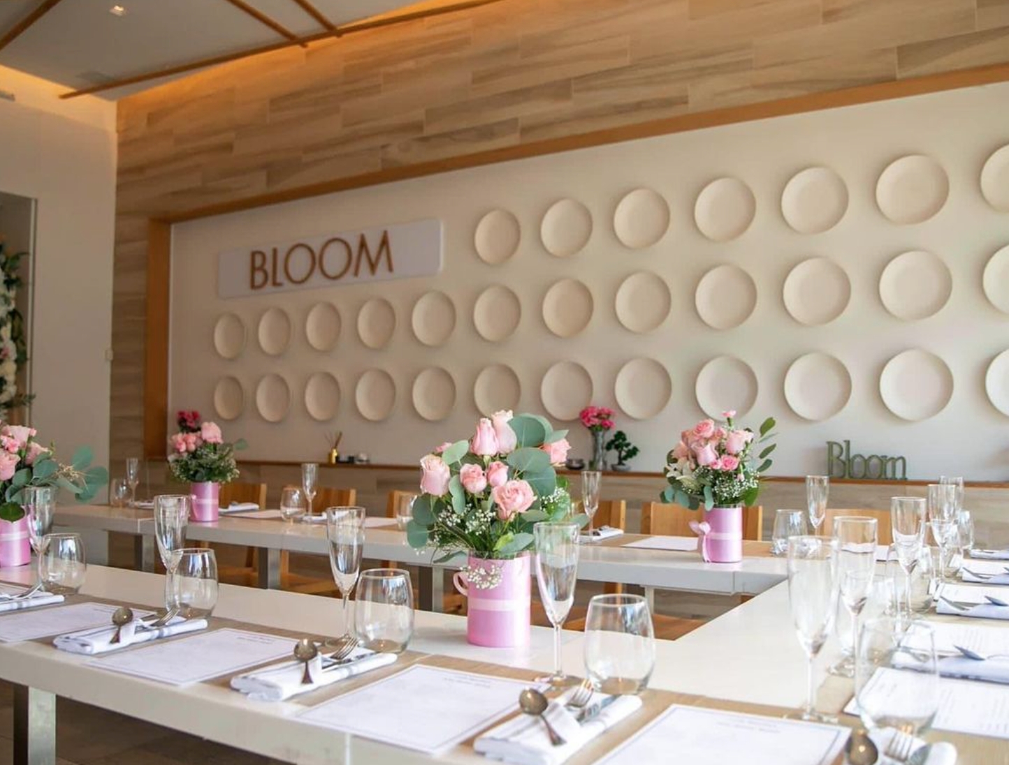 Bloom Verona Members and their guests receive 10 off the full bill