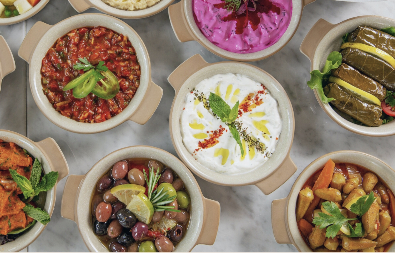 The Blue Mezze Bar New York Members and their guests receive a complimentary round of house